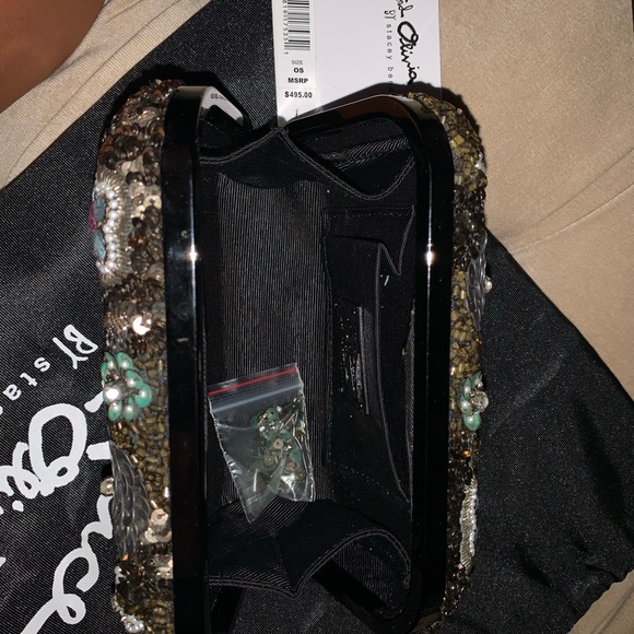 Alice & Olivia Beaded Clutch - Picture 6 of 7